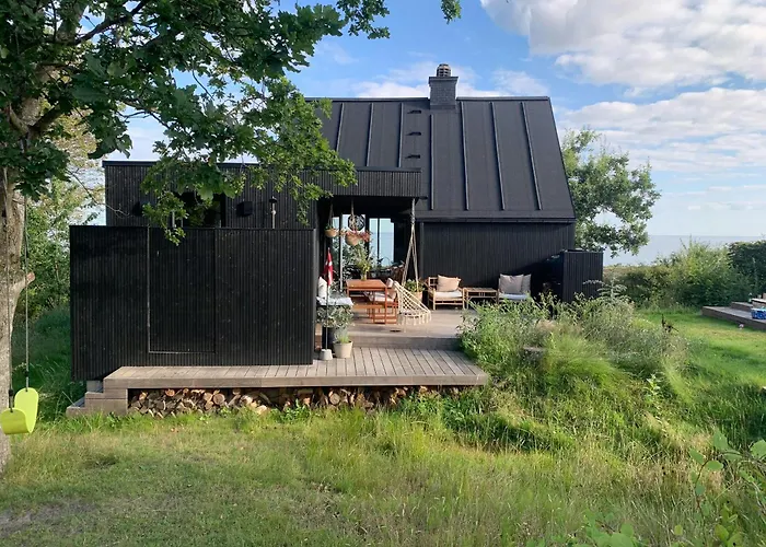 Beach-close Summer House With Panoramic View Semesterbostad Allingåbro