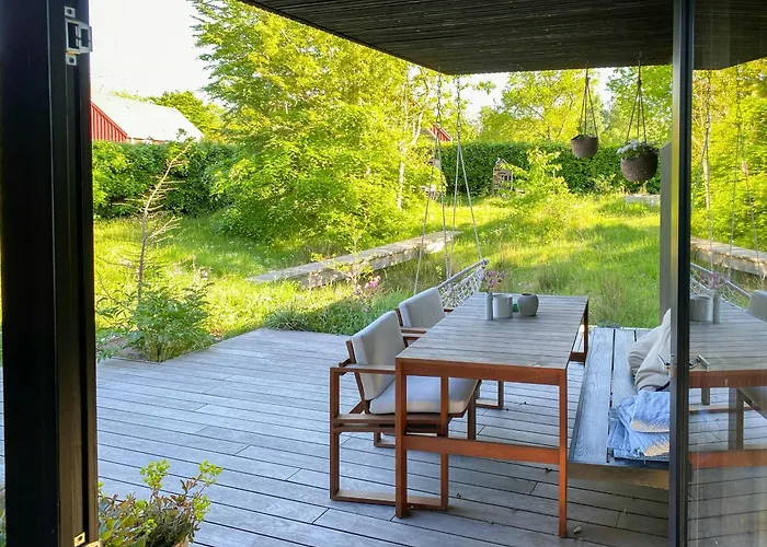 Beach-close Summer House With Panoramic View * Allingåbro